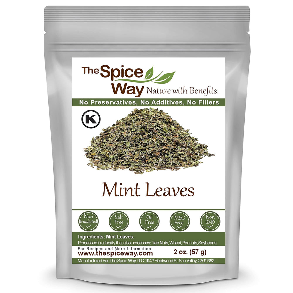 The Spice Way Mint Leaves bundle, great for teas and recipes.