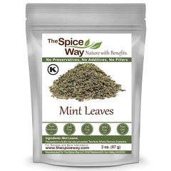 The Spice Way Mint Leaves bundle, great for teas and recipes.