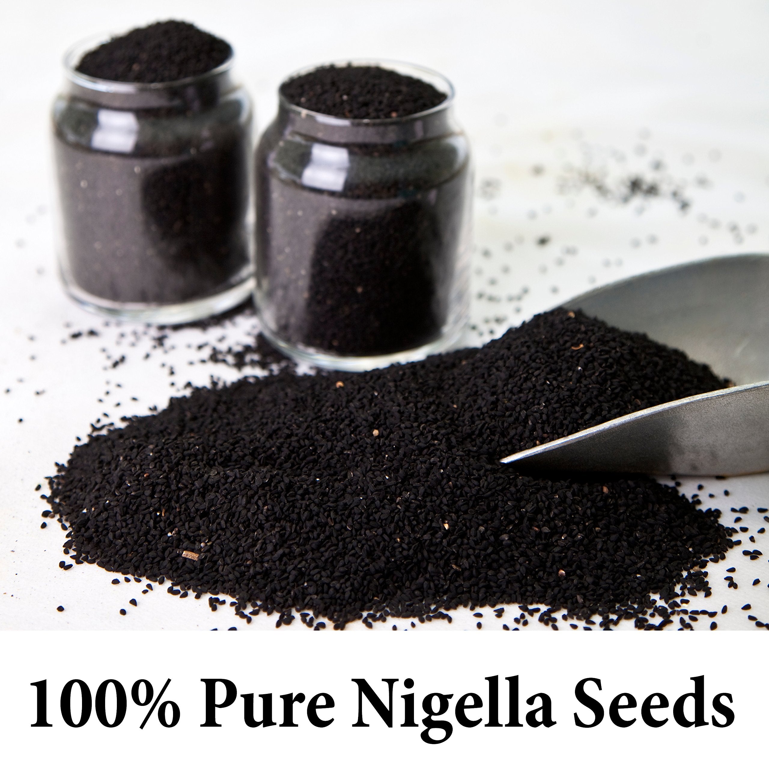 The Spice Way nigella seeds closeup reveal tiny black seeds with rich aroma