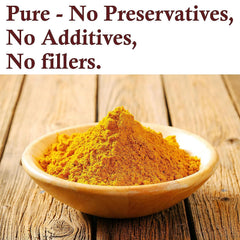 The Spice Way packaging label highlights salt-free, preservative-free seasoning