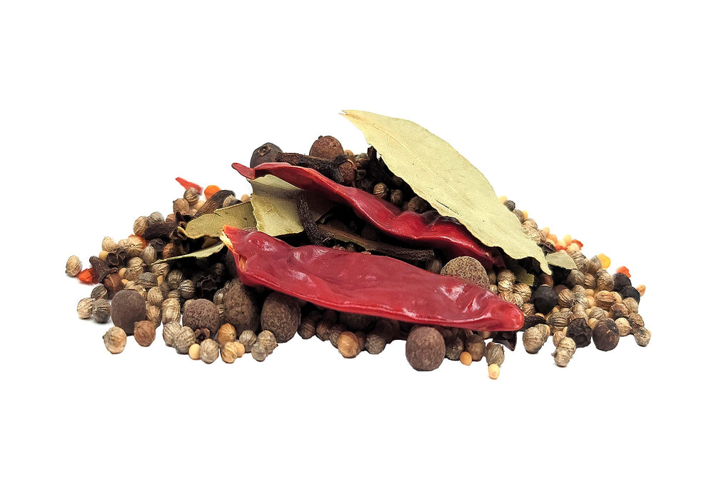 The Spice Way Pickling Spice packed fresh in a US facility.