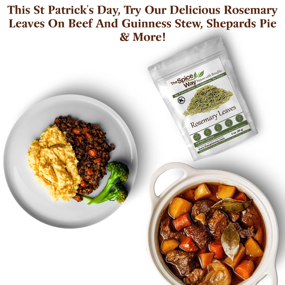 The Spice Way rosemary leaves kitchen counter image evokes easy weeknight flavor.