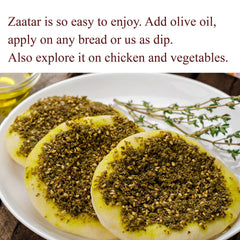 The Spice Way Sesame-Sumac blend dusted on table evokes tradition.