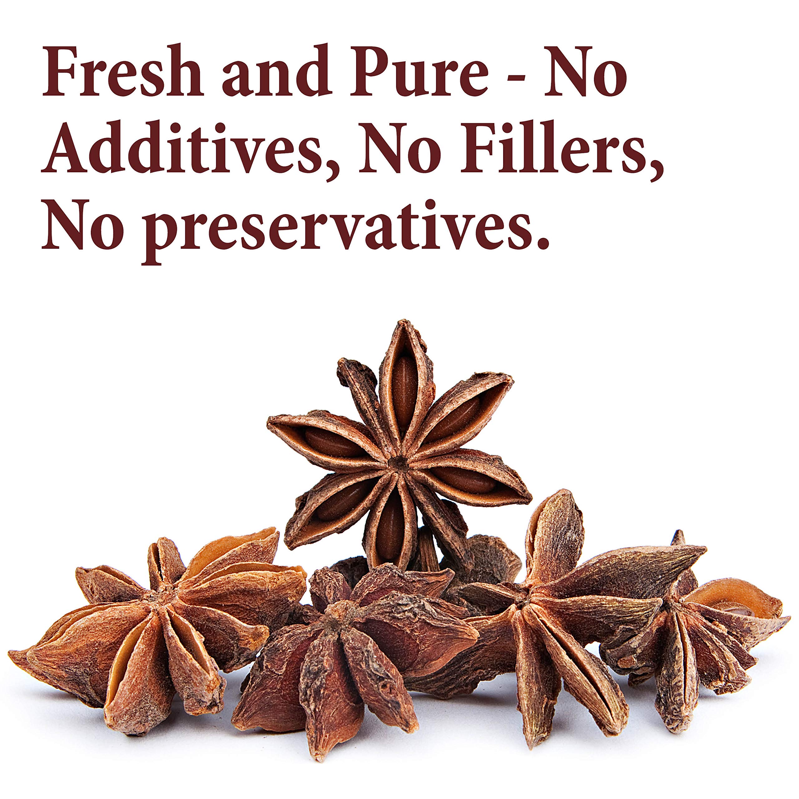 The Spice Way star anise bulk bag highlights premium whole spice quality.