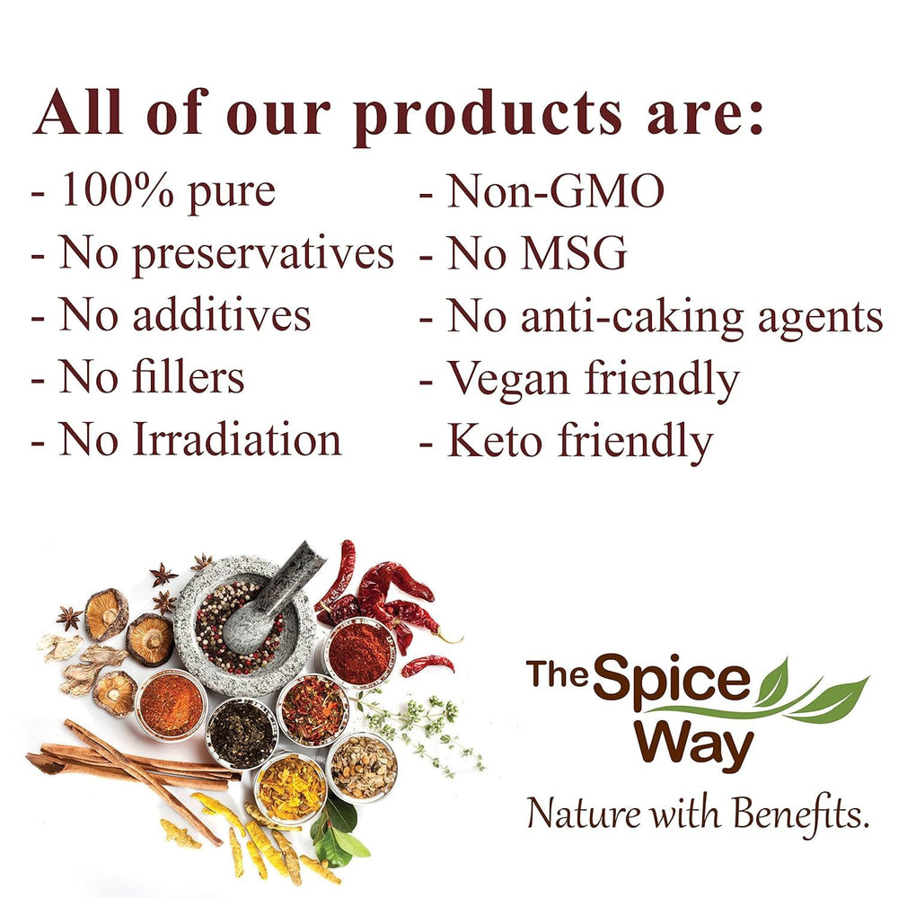 The Spice Way sumac on meat before cooking suggests a savory salt-like hint.