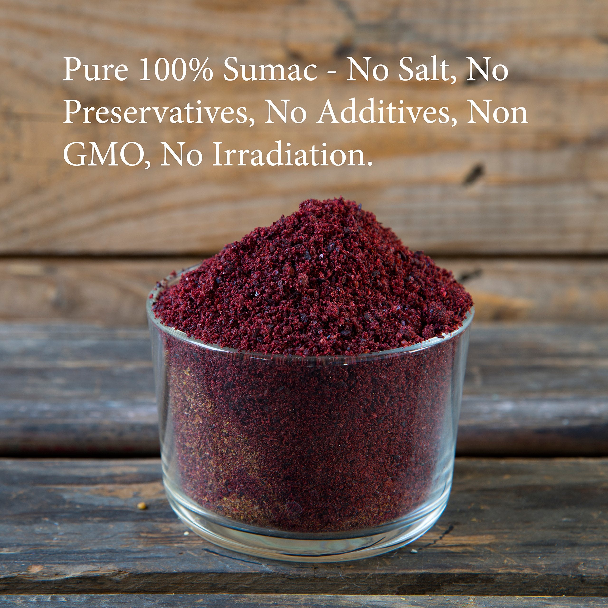 The Spice Way sumac spice in resealable bag for fresh aroma.