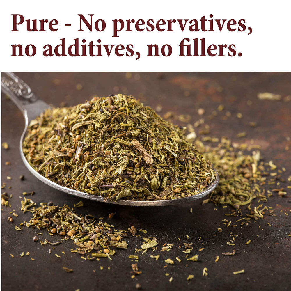 The Spice Way thyme leaves close-up shows rich texture and vibrant aroma.