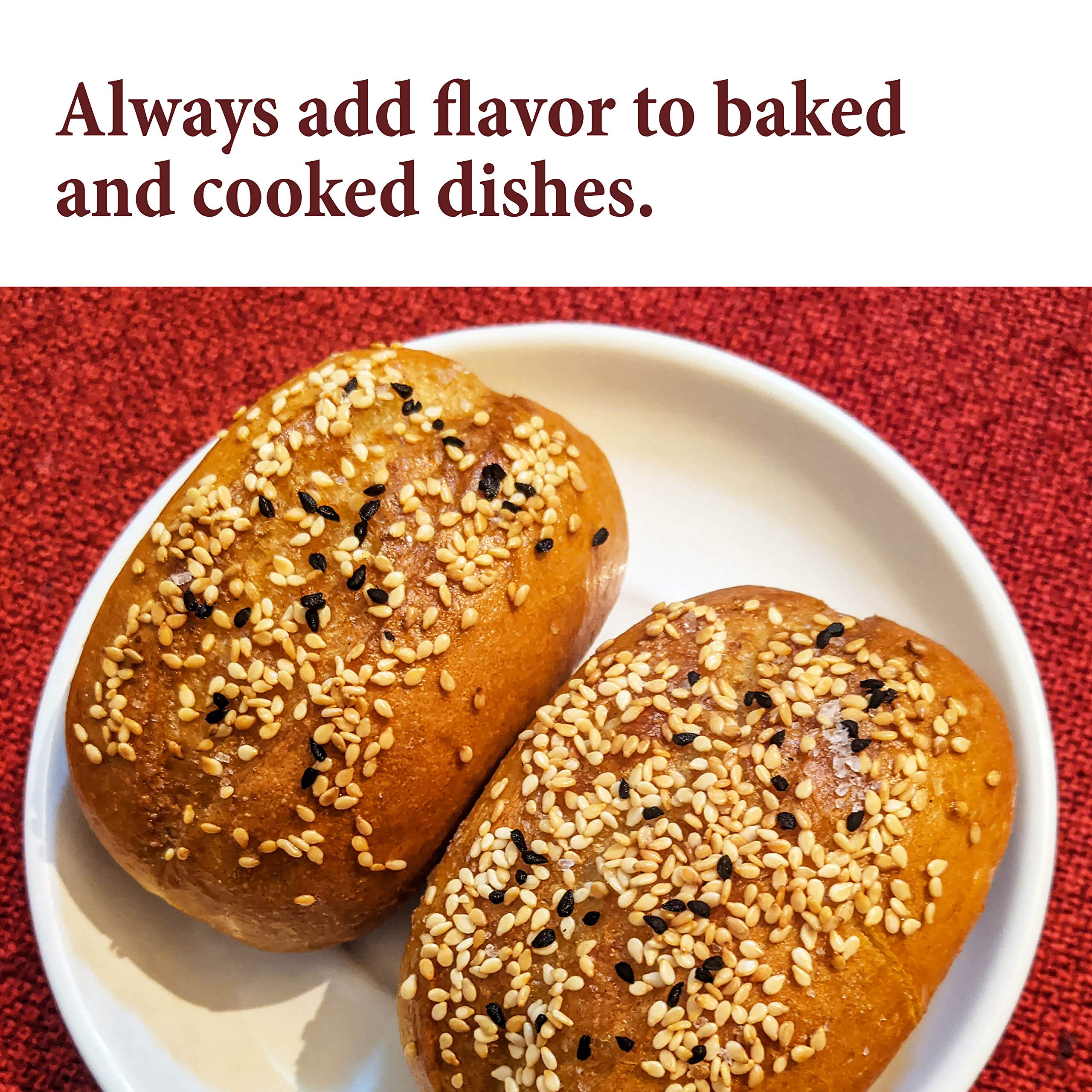 The Spice Way white sesame seeds in a bowl for baking and finishing