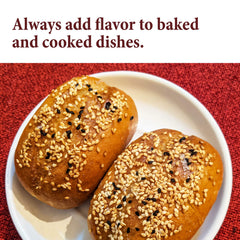 The Spice Way white sesame seeds in a bowl for baking and finishing