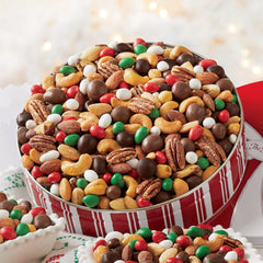 The Swiss Colony Bridge Mix: chocolate-covered fruits and creams for a rich treat