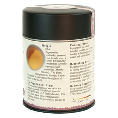 The Tao of Tea peppermint leaves deliver natural flavor for caffeine-free evenings.