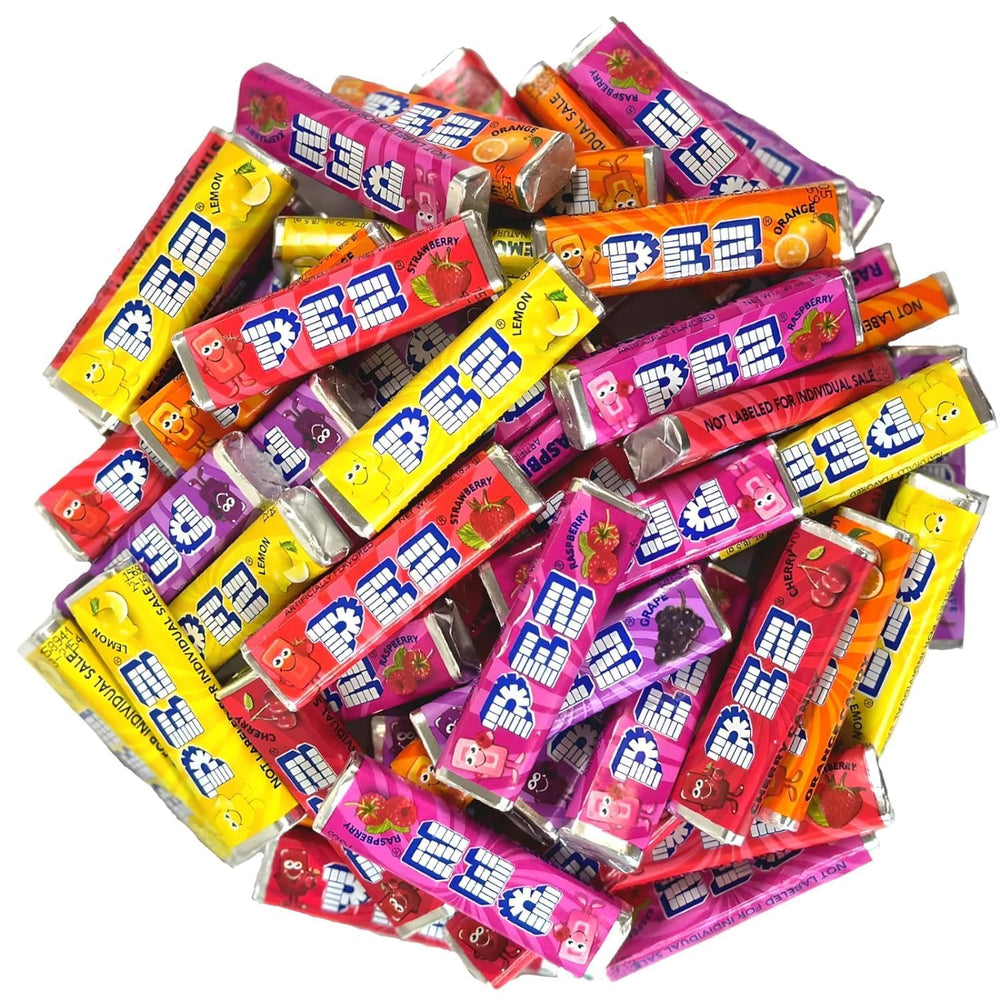 TheCandyCo fruit candy refills in an 11oz bag for easy dispenser refills and snacking.