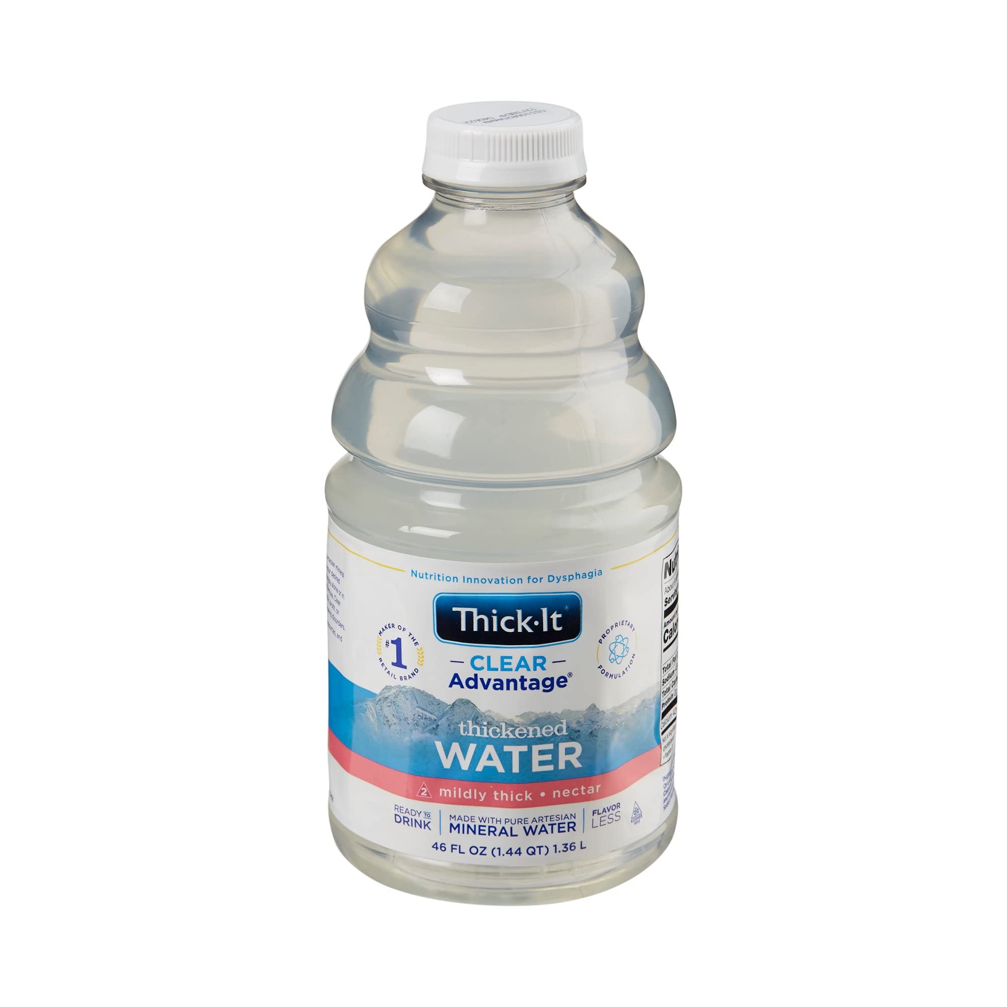 Thick-It Clear Advantage bottle front view for on-the-go hydration