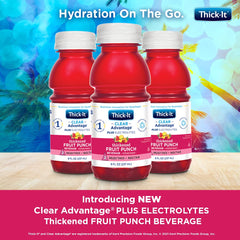 On-the-go pack shows Thick-It Clear Advantage 24-pack for facilities.
