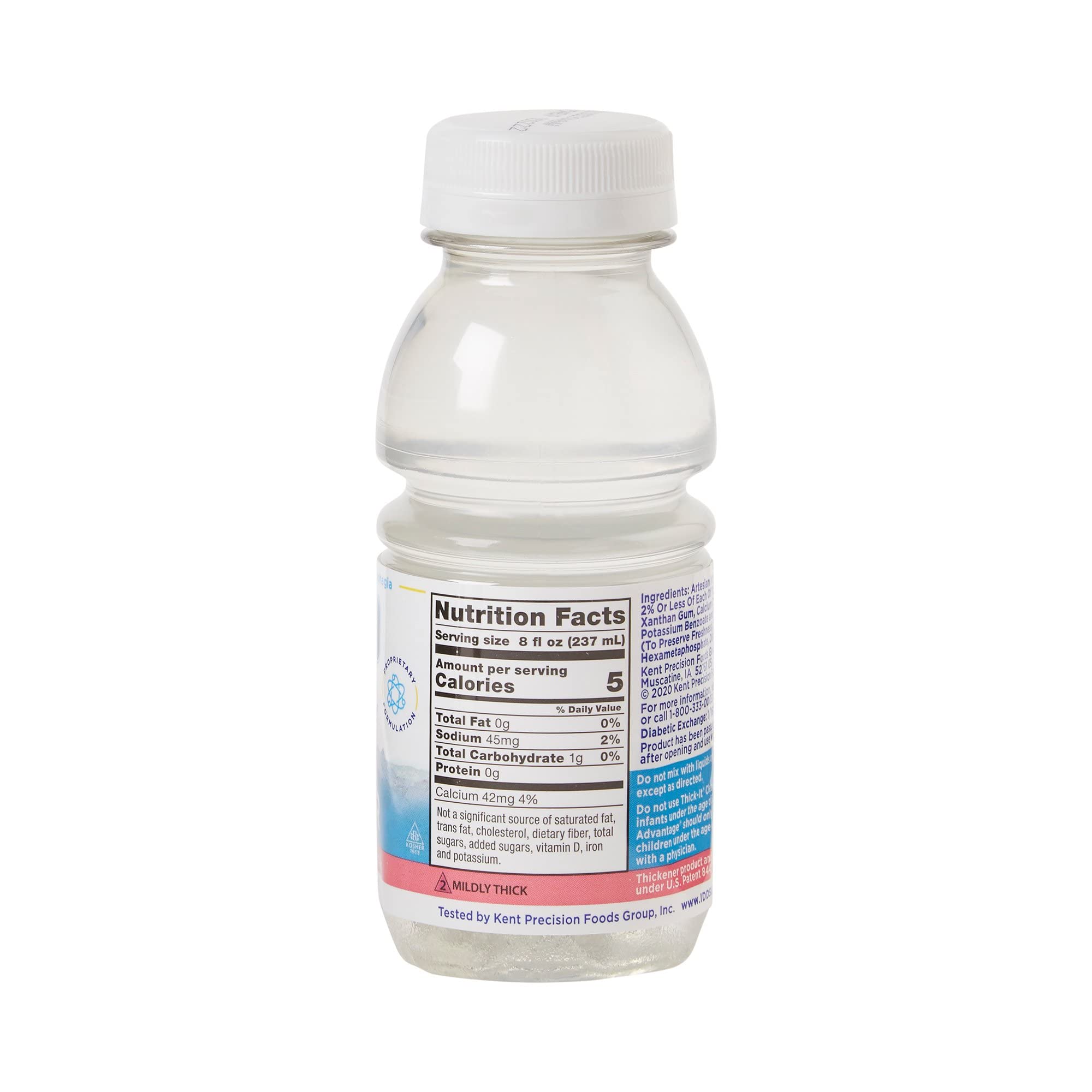 Portable Thick-It Clear Advantage bottle designed for on-the-go hydration