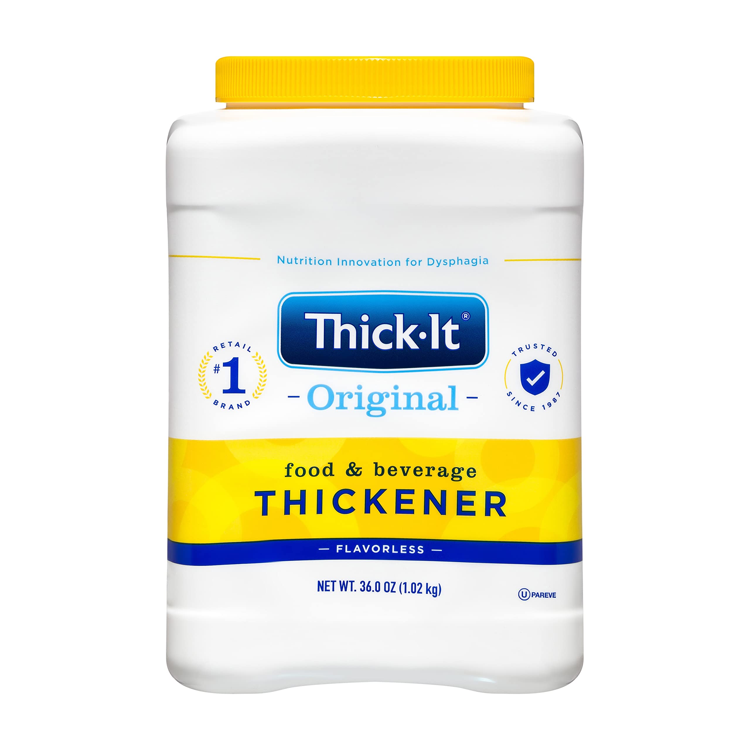 Thick-It Original thickener dissolves instantly in coffee for smooth sipping.