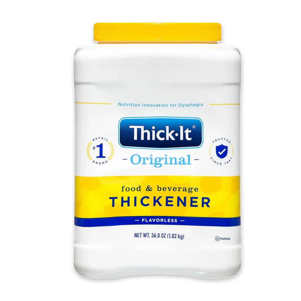 Thick-It Original dissolves instantly in coffee for a smooth, swallow friendly drink