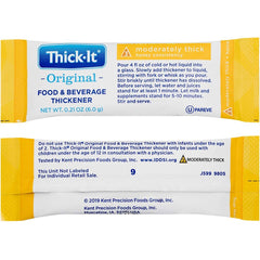 Thick-It Original packet stirred into tea enables easy sipping.