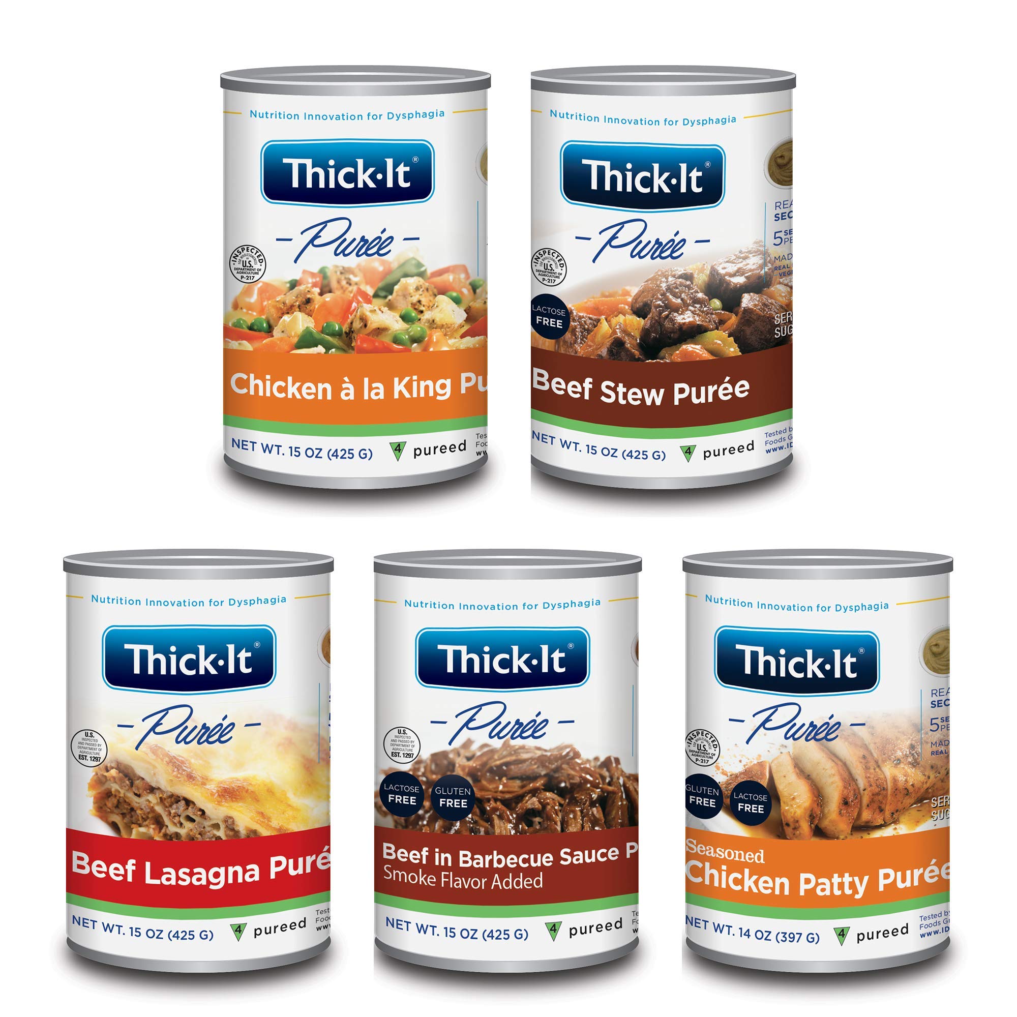 Thick-It Pureed Protein Beef Stew Purée: smooth texture for easier swallowing and comforting meals.