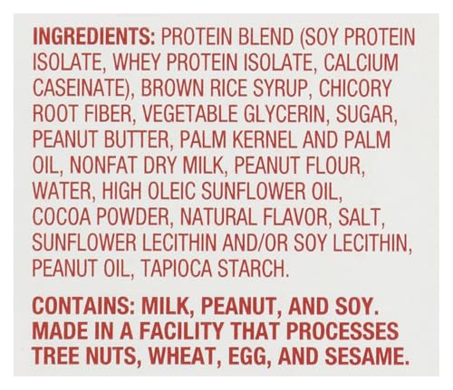 Think! Bar Minis Grlsct Chocolate Pb cross-section reveals creamy center