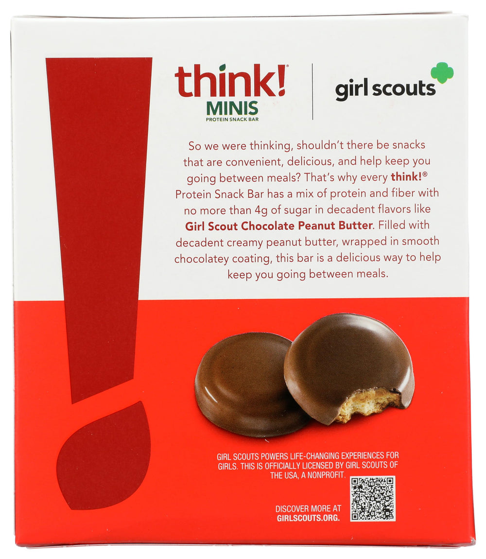 Think! Bar Minis Grlsct Chocolate Pb - lunchbox friendly snack