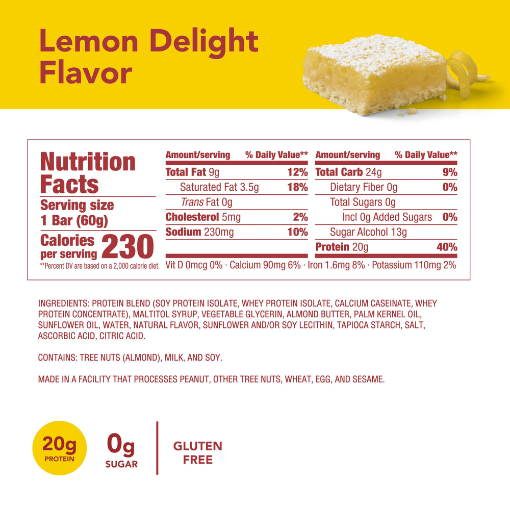 think! Lemon Delight packaging showing 30-bar box for convenient stocking.