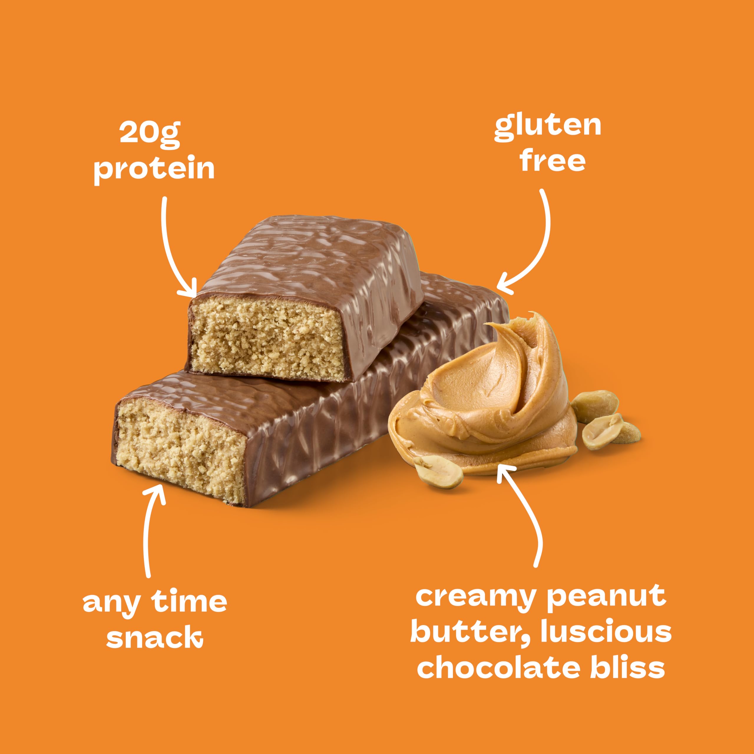 Think! Protein bars no sugar closeup emphasizes sugar-free option for mindful snacking.