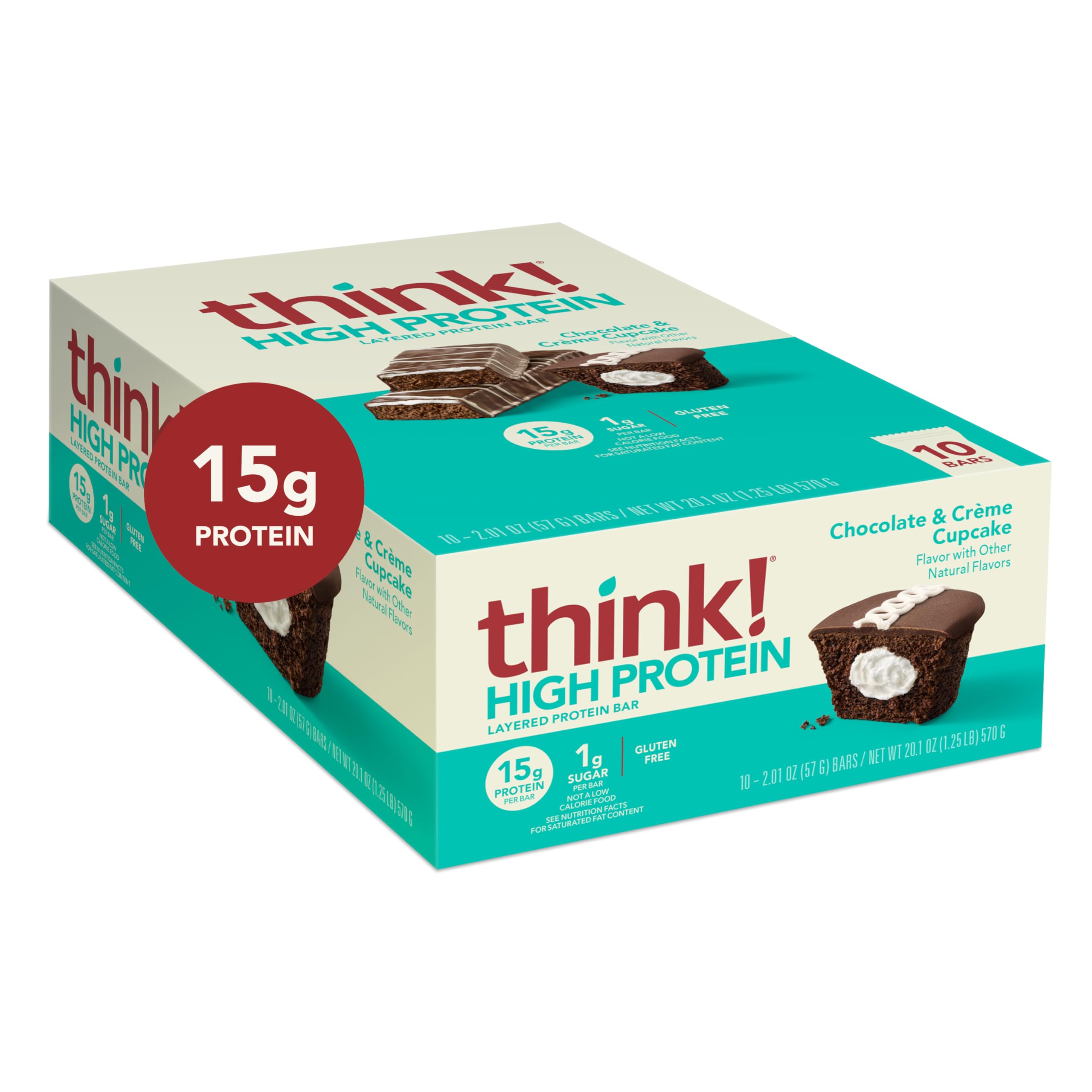 Think! ready-to-eat snack on desk for quick energy between tasks.