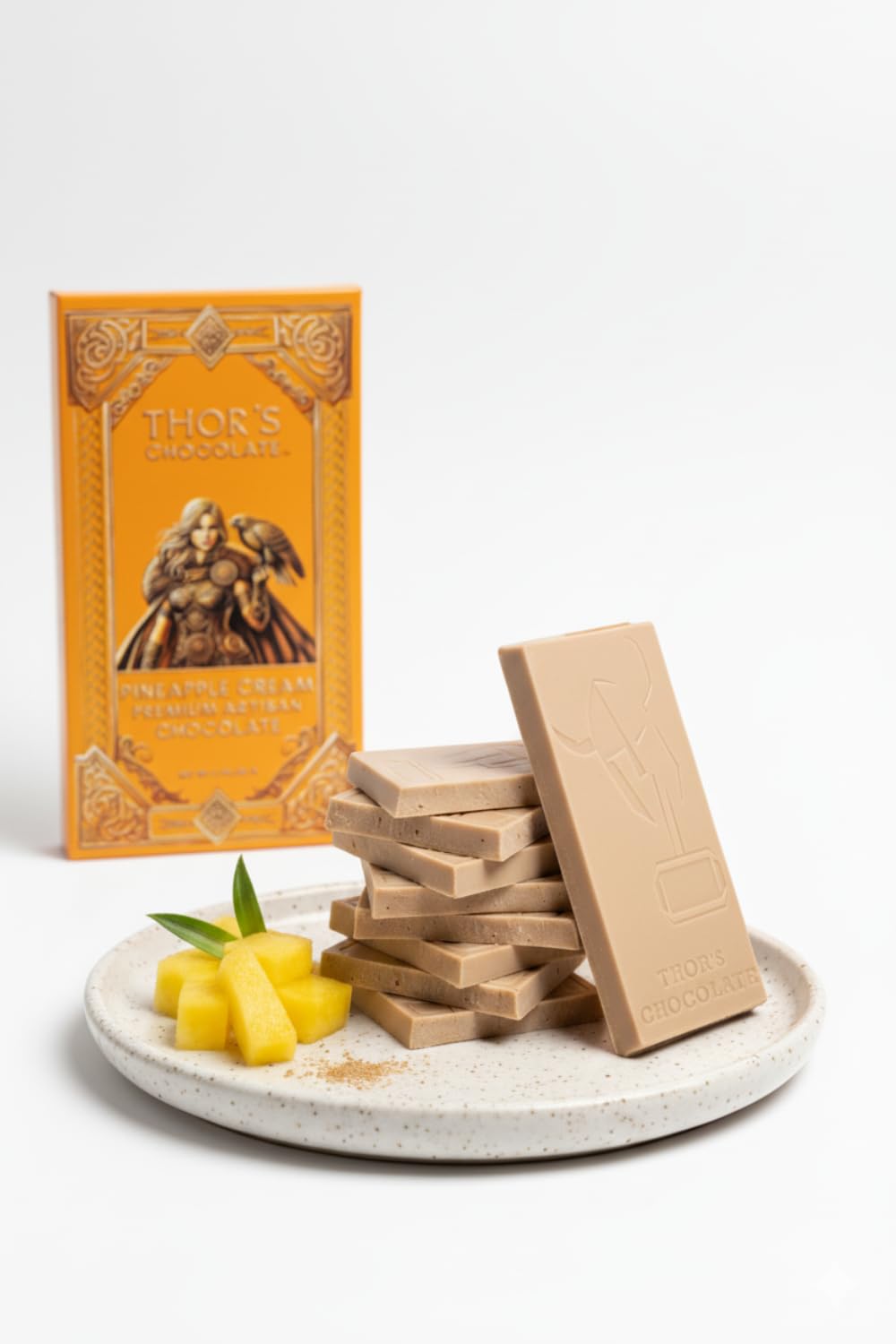 Thor's Pineapple Cream bar offers a refined treat for gifting or personal indulgence.