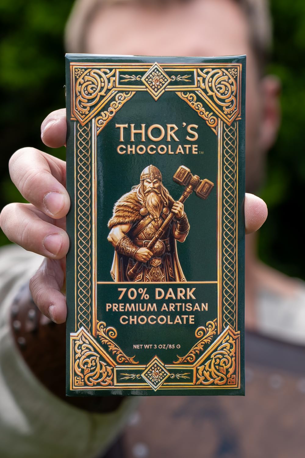 Thor's Chocolate small-batch refining process depicted in action.