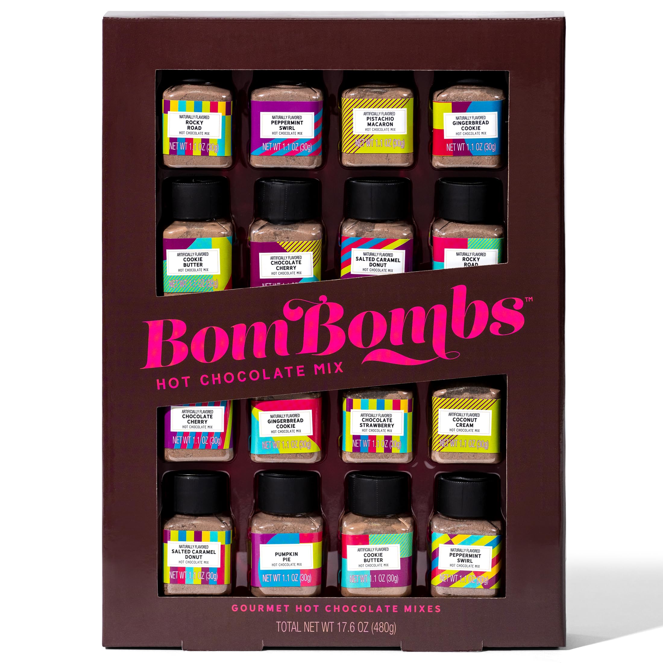Thoughtfully BomBombs gift packaging display promoting easy stocking stuffers