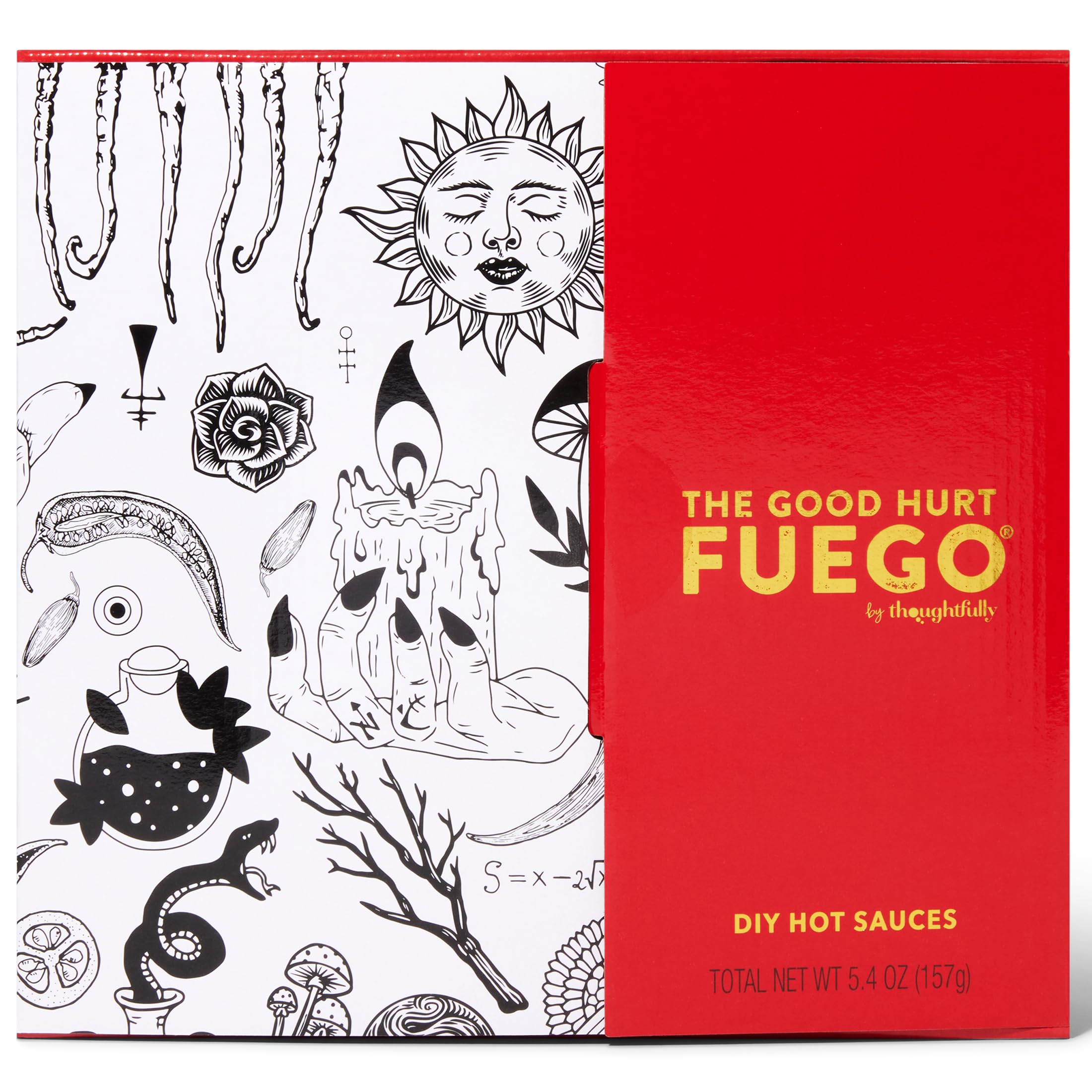 Thoughtfully Good Hurt Fuego recipe book guides approachable sauce making.