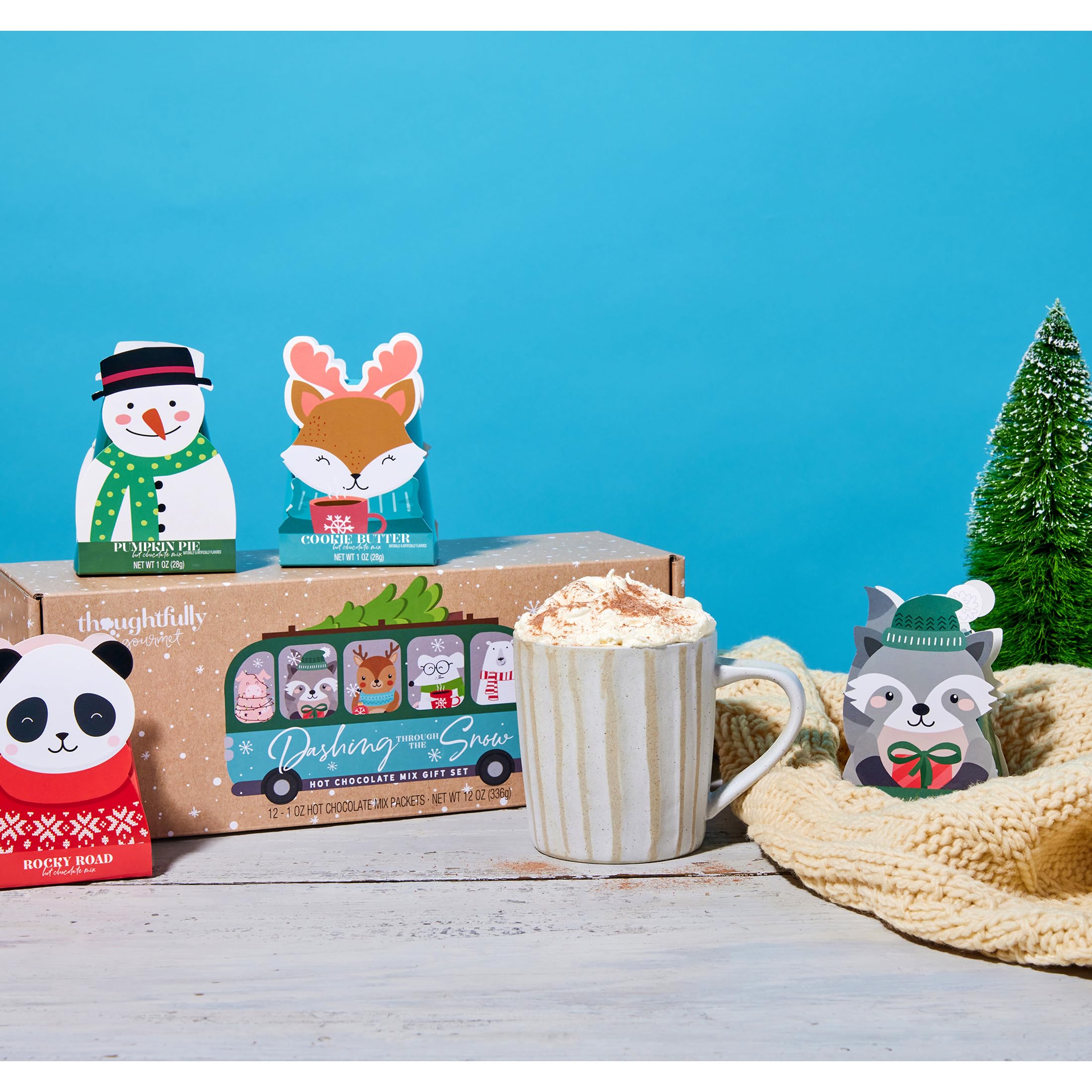 Thoughtfully Gourmet coconut cream flavor cocoa brings creamy tropical notes to your mug