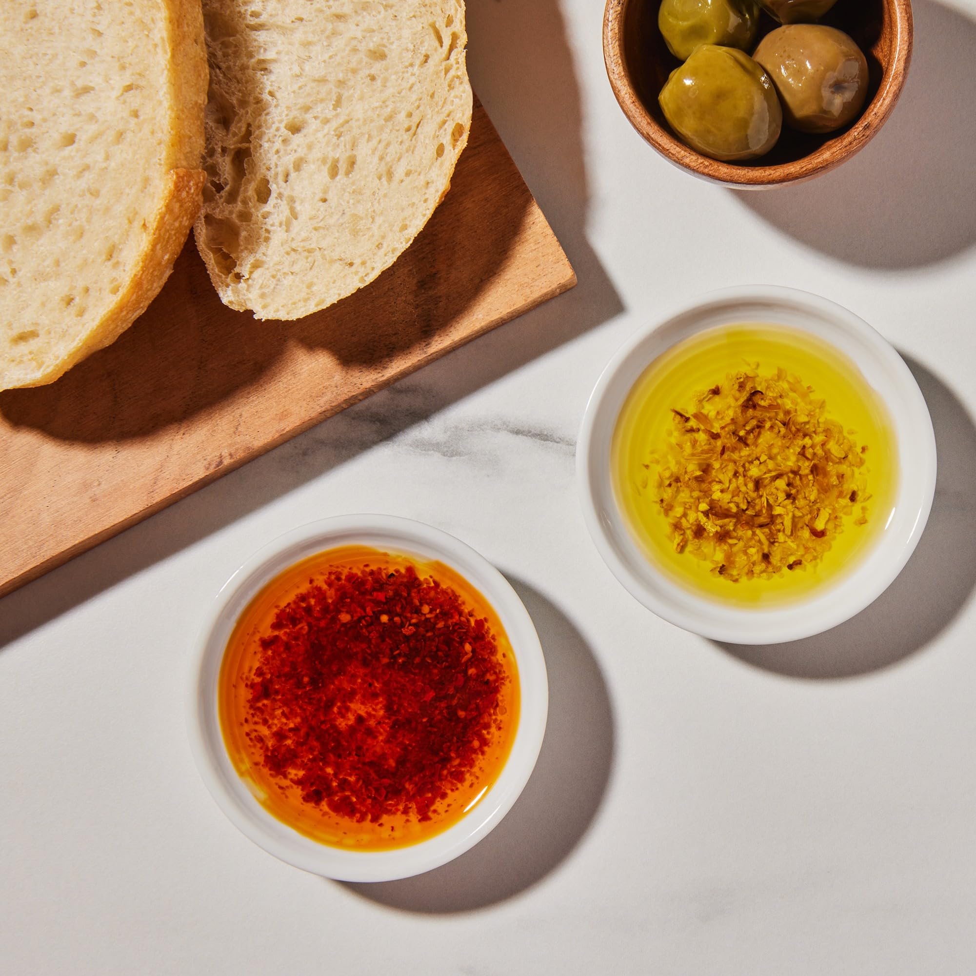 Thoughtfully Gourmet Olive Oil Gift Set showcases six distinct flavors.