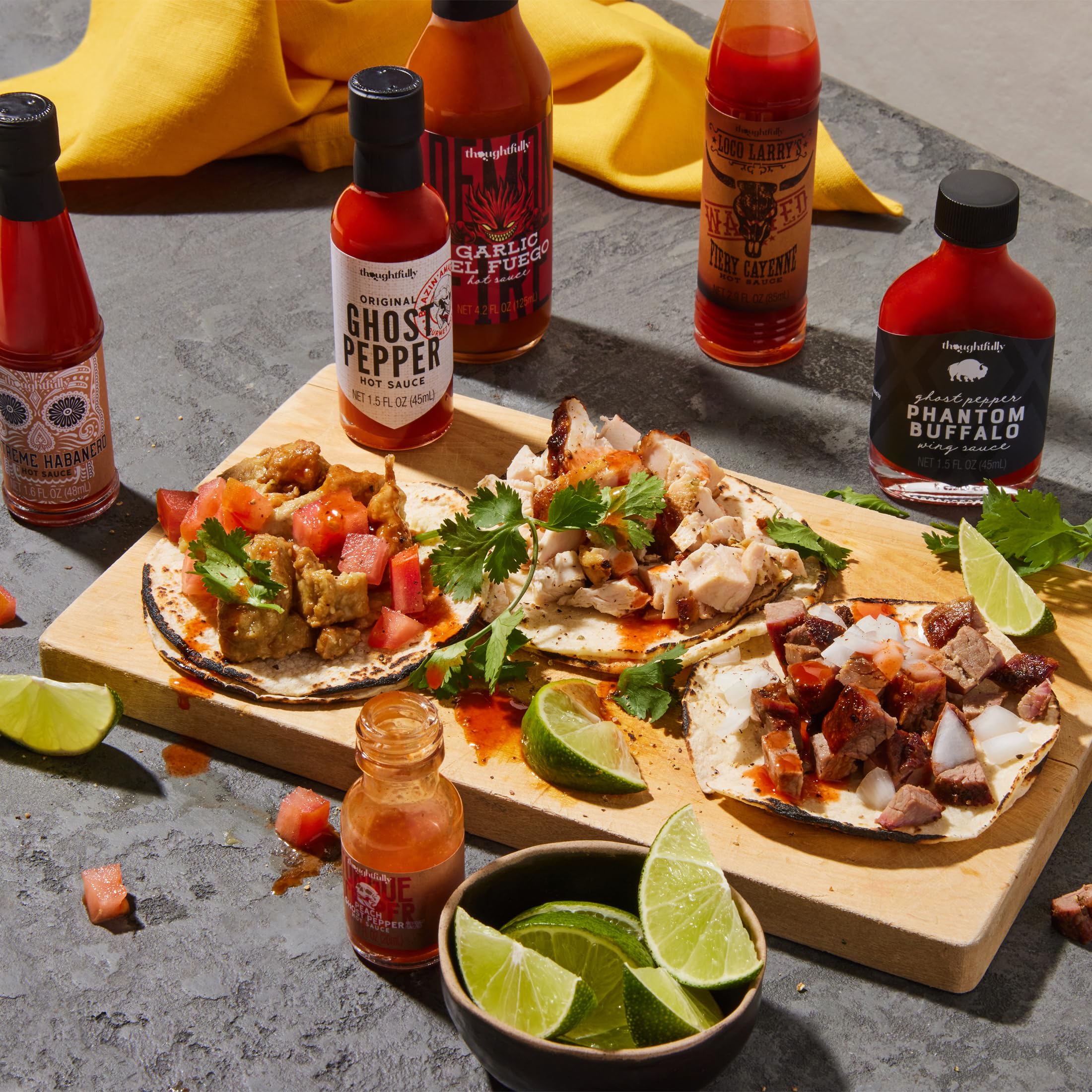 Thoughtfully Hot Sauce Challenge wings and tacos scene inspires bold flavor pairings and dipping.