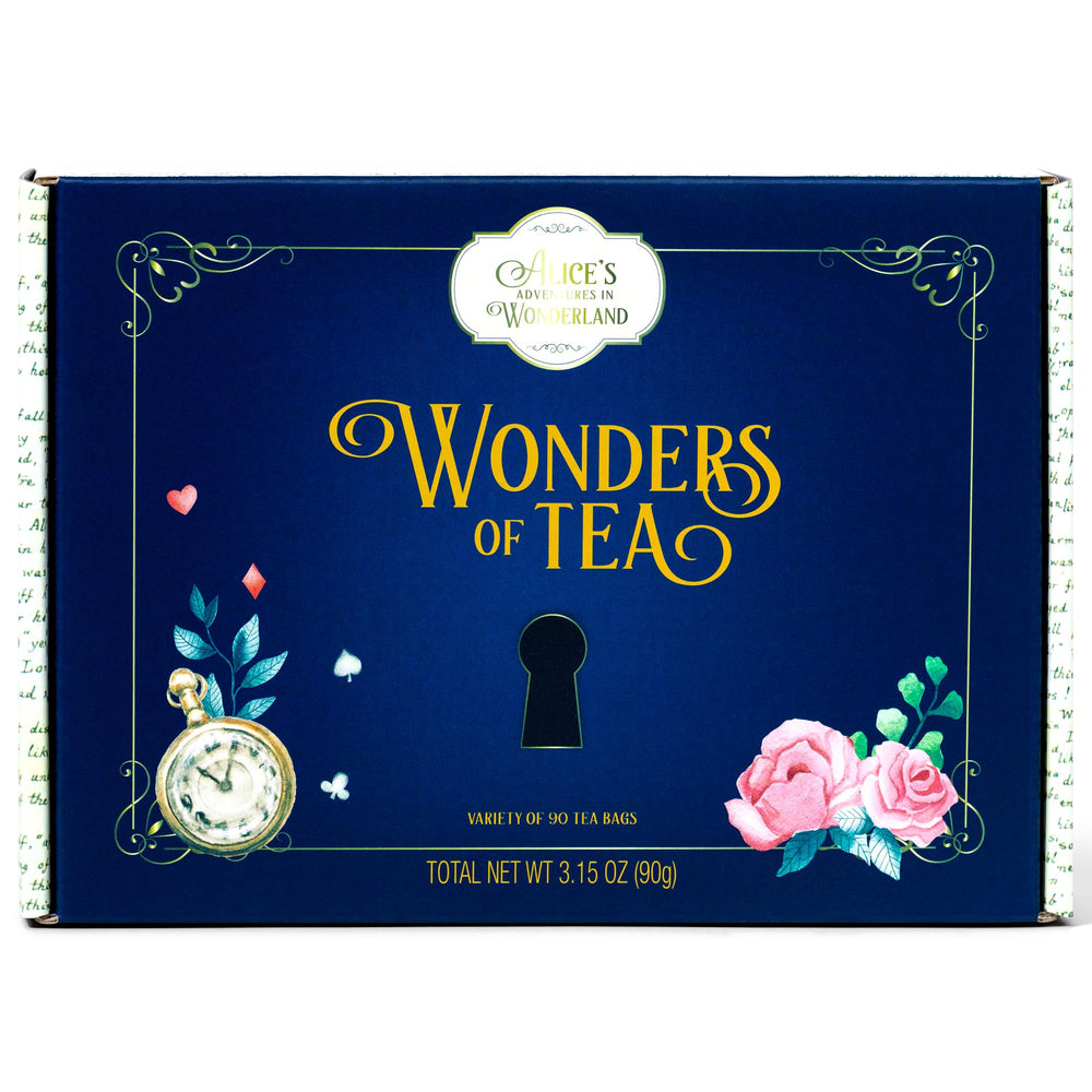 Thoughtfully Gift box interior with quotes and Alice motif