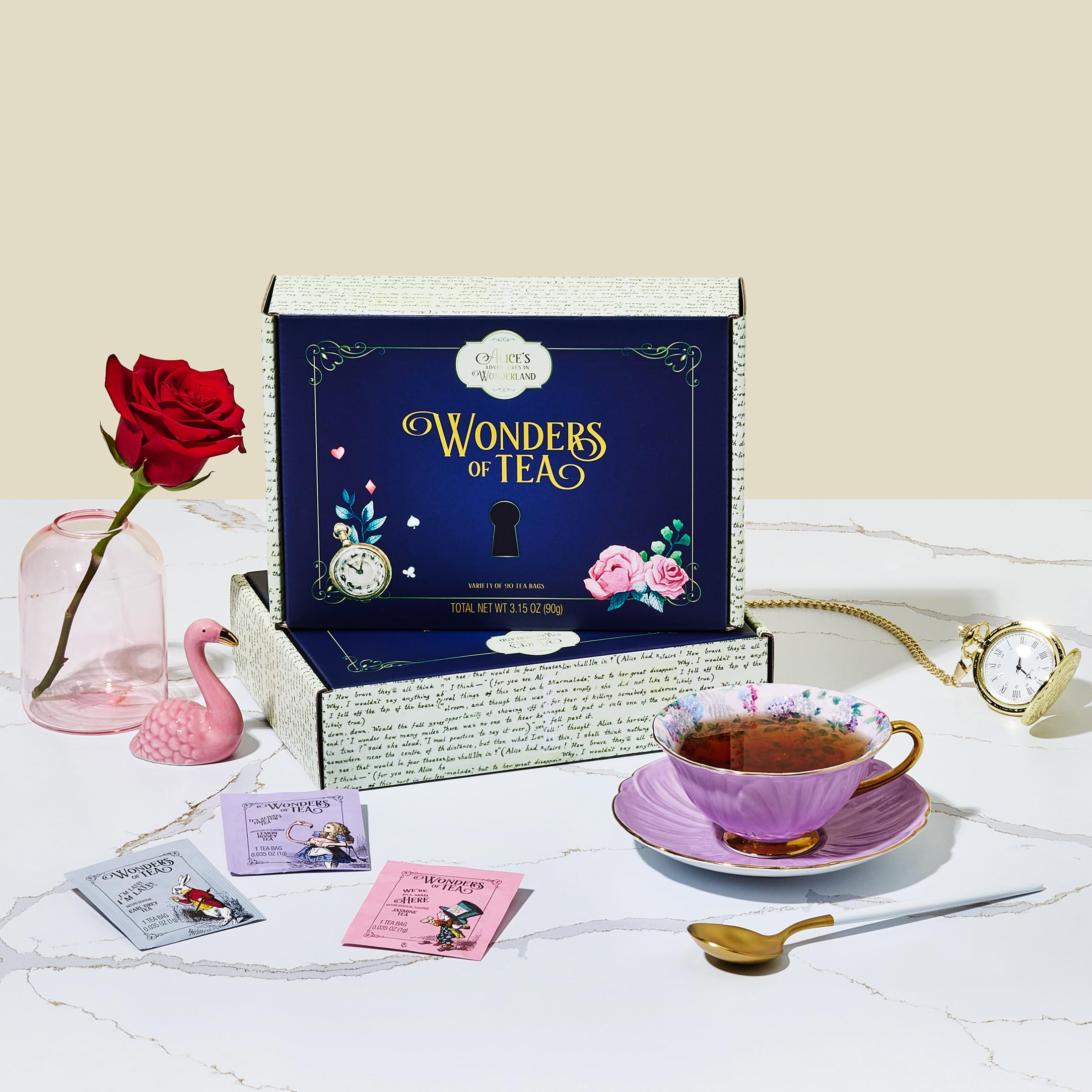 Thoughtfully Lemon Honey tea bags delivering bright, refreshing start to day