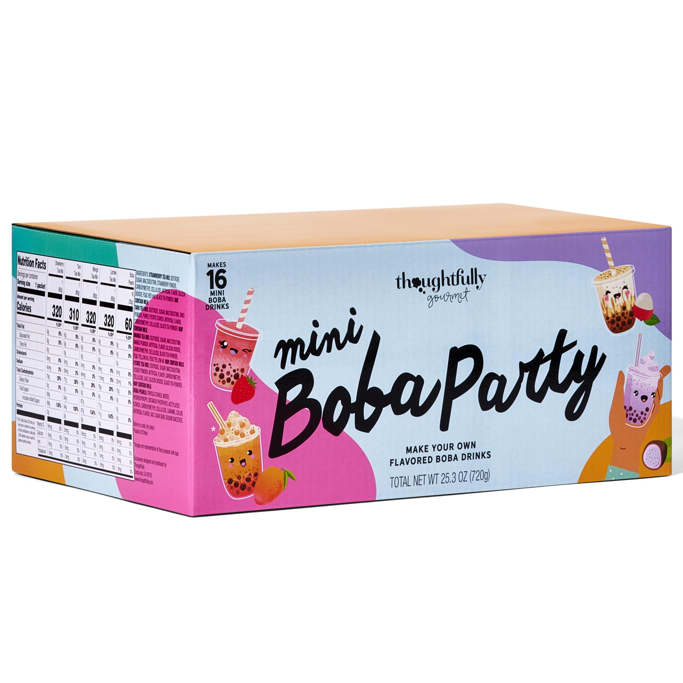 Thoughtfully four flavors enable varied tastings at gatherings.