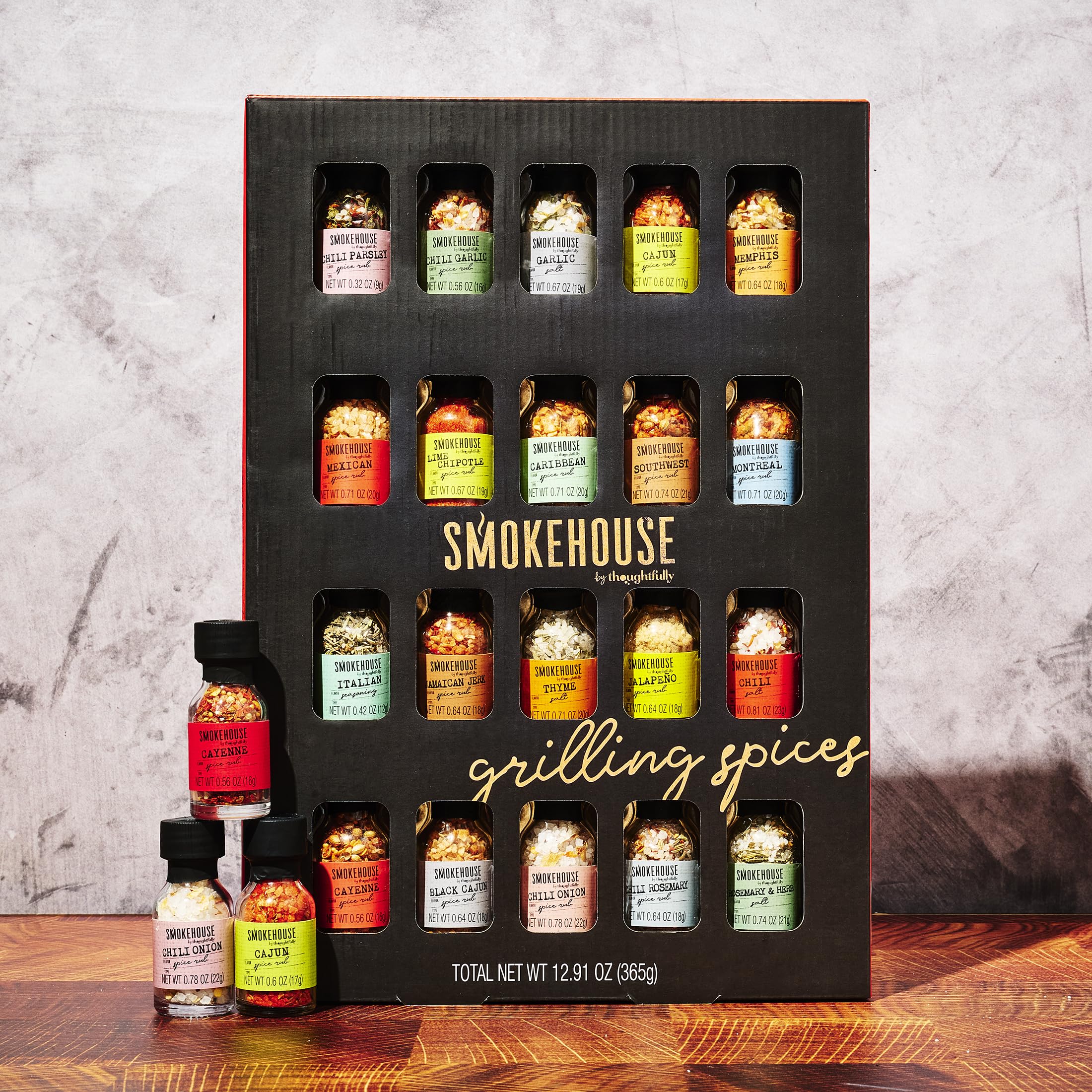 Thoughtfully Smokehouse Cayenne bottle adds kick to chili and fajitas