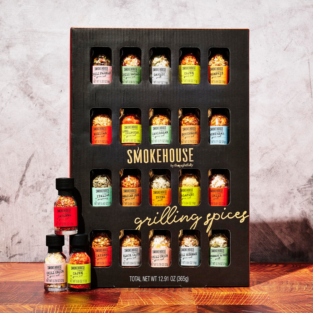 Thoughtfully Smokehouse Cayenne bottle adds kick to chili and fajitas