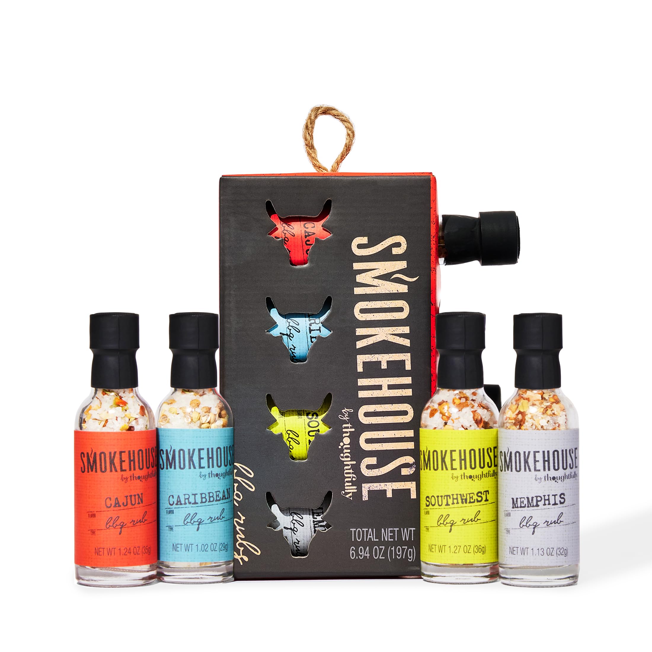 Thoughtfully Smokehouse glass-bottles collection ready for versatile grilling