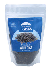 Cooked Thousand Lakes wild rice served as hearty side with turkey