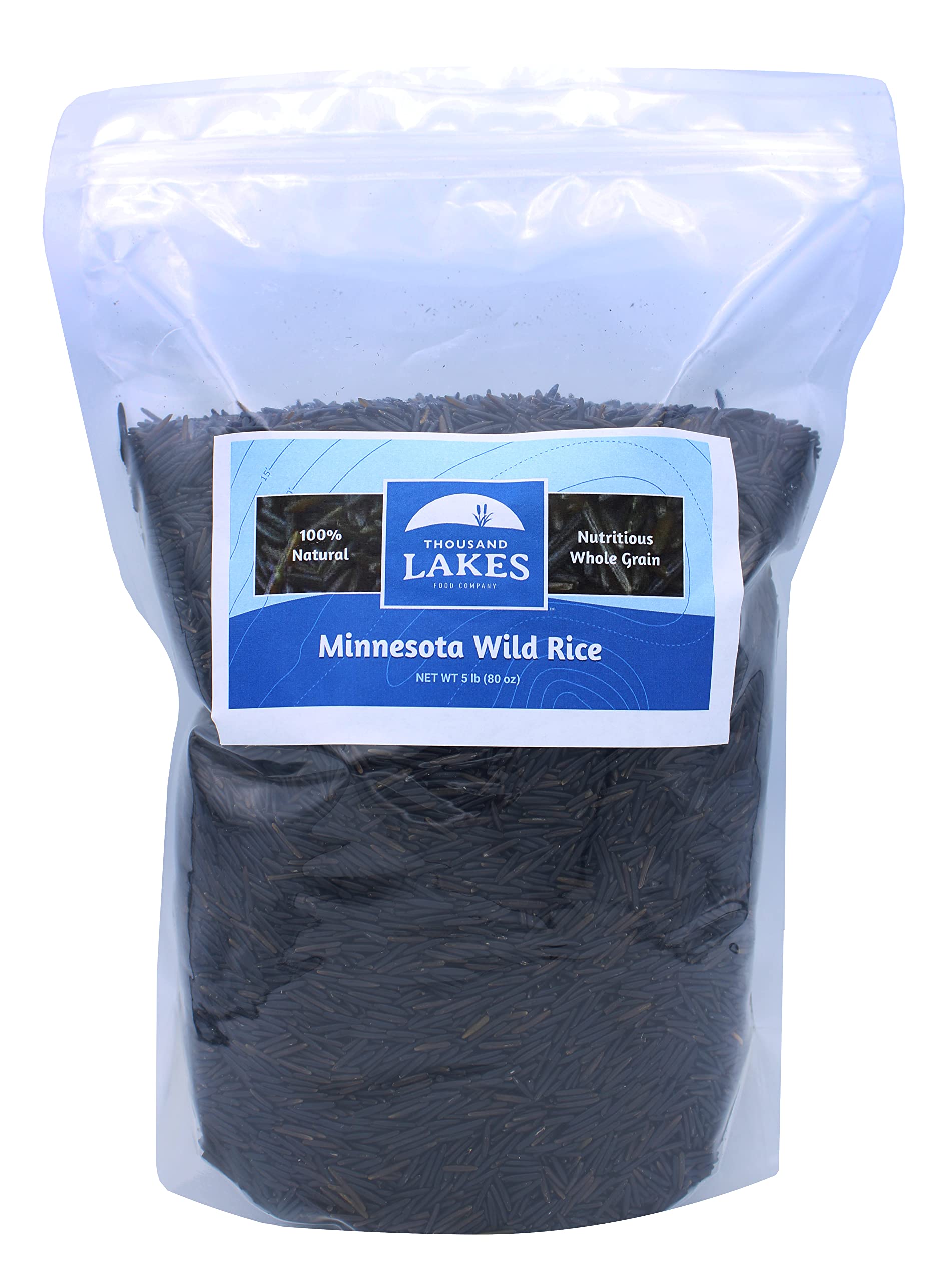 Thousand Lakes kitchen use featuring wild rice in soups or stews.