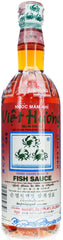 Three Crabs Fish Sauce 24oz bottle front view for authentic Thai cooking.