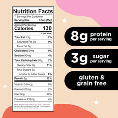 Three Wishes ingredients panel highlights plant-based, non-GMO ingredients