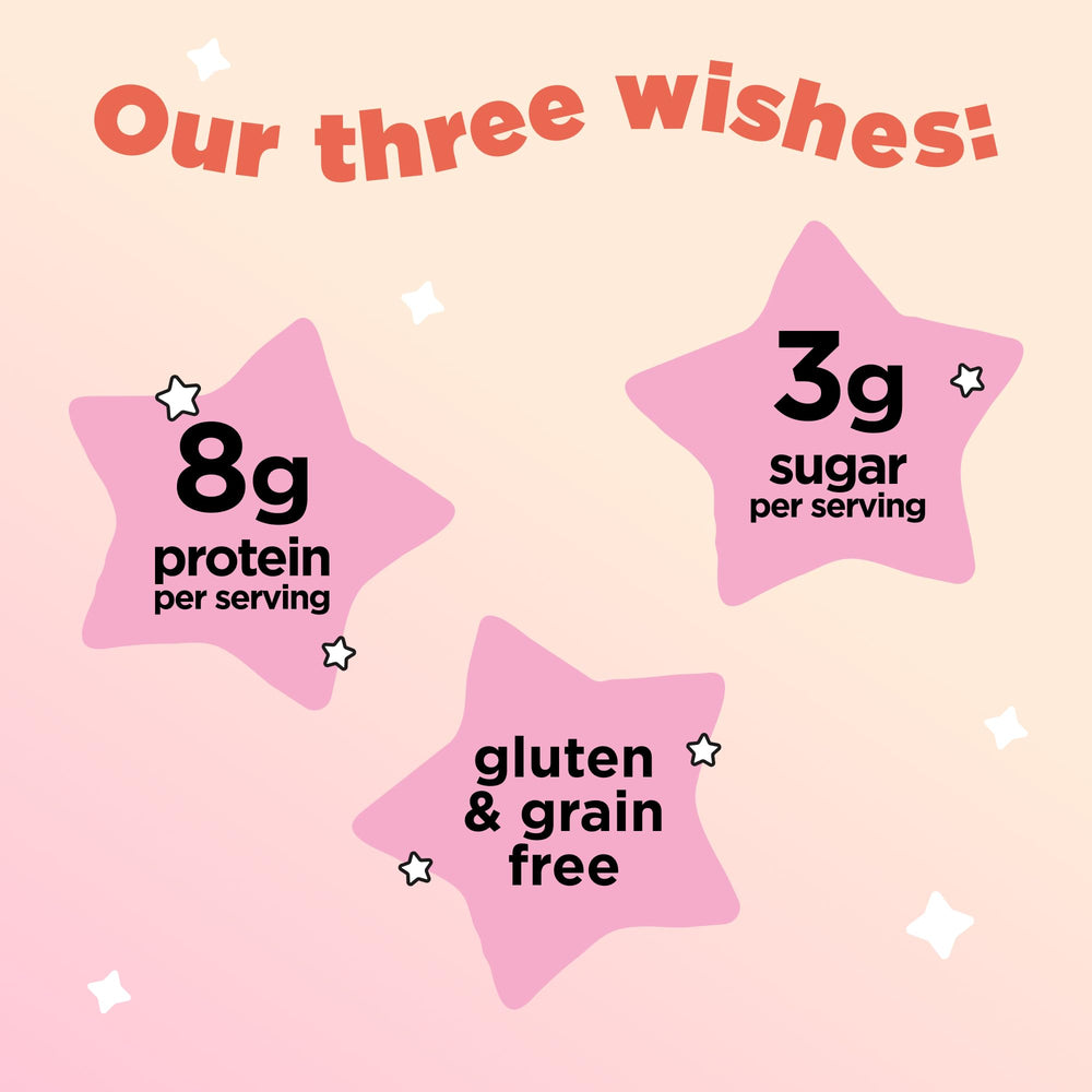 Three Wishes cinnamon cereal poured in a bowl with milk showing crunch and aroma