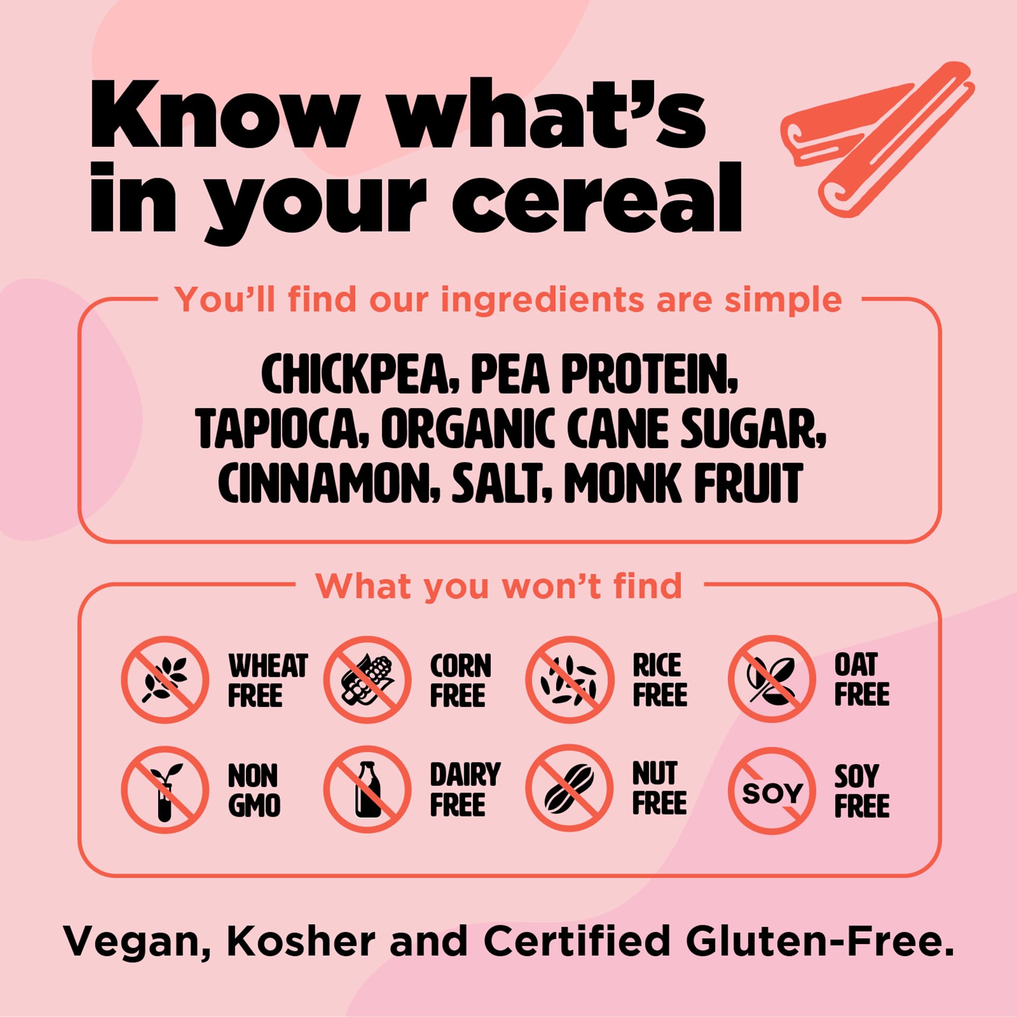 Serving suggestion with berries and milk featuring Three Wishes cereal