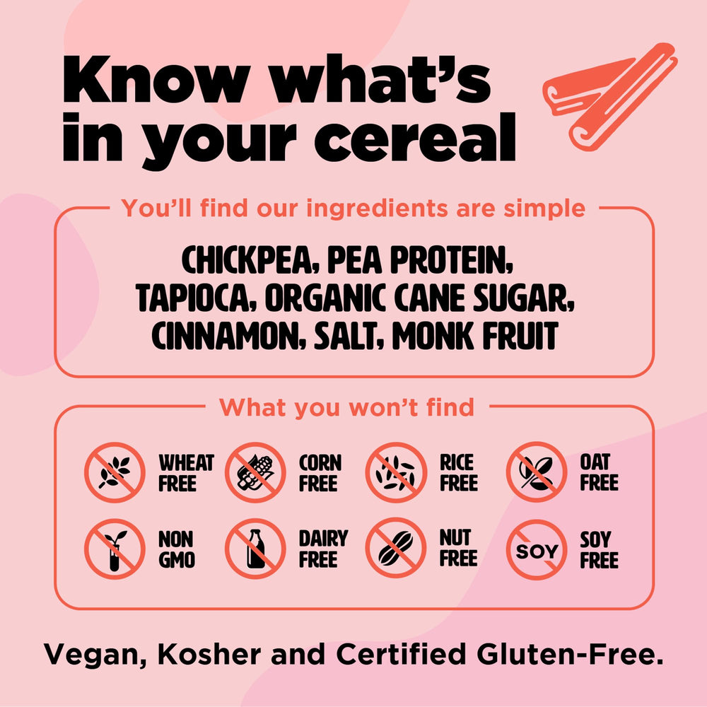 Serving suggestion with berries and milk featuring Three Wishes cereal