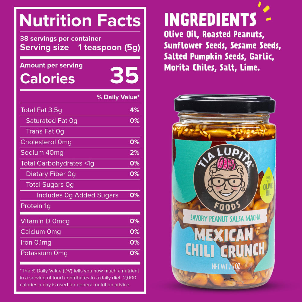 TIA LUPITA crunchy-bits close-up add texture to meals