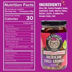 TIA LUPITA morita-peppers glow with smoky heat